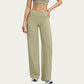 High Waist Wide Leg Yoga Pants Stretch Lounge Workout Training Relaxed Athletic Pants