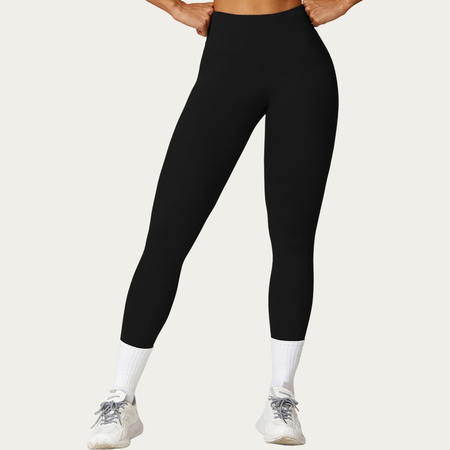 Athletic Leggings with High Waist Stretch Support Workout Yoga Running Training Pants