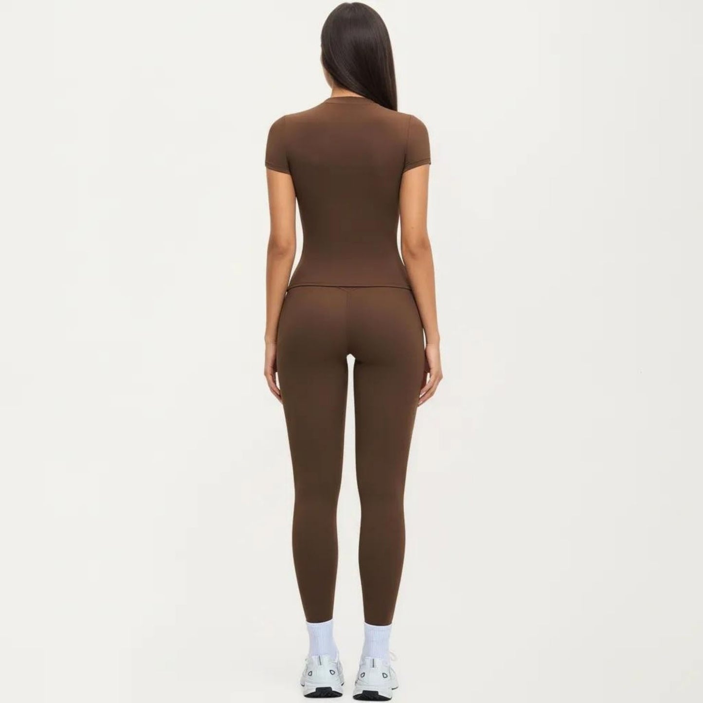 Athletic Leggings with High Waist Stretch Support Workout Yoga Running Training Pants
