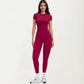 Athletic Leggings with High Waist Stretch Support Workout Yoga Running Training Pants