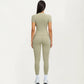 Athletic Leggings with High Waist Stretch Support Workout Yoga Running Training Pants