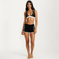 High Waist Athletic Shorts with Side Pocket Stretch Workout Running Yoga Training Shorts