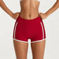 High Waist Athletic Shorts with Side Pocket Stretch Workout Running Yoga Training Shorts