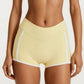 High Waist Athletic Shorts with Side Pocket Stretch Workout Running Yoga Training Shorts