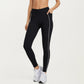 Athletic Leggings with Side Pocket Stretch Workout Running Yoga Pants for Training
