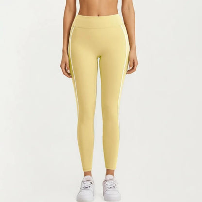 Athletic Leggings with Side Pocket Stretch Workout Running Yoga Pants for Training