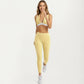Athletic Leggings with Side Pocket Stretch Workout Running Yoga Pants for Training