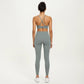 Crisscross Back Sports Bra with Adjustable Straps Stretch Support Athletic Workout Bra