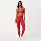 Crisscross Back Sports Bra with Adjustable Straps Stretch Support Athletic Workout Bra