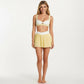 Pleated Tennis Skort with Built In Shorts Athletic Skirt for Tennis Golf Running Workout