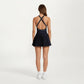 Pleated Tennis Dress with Built In Bra Pads Athletic Workout Dress with Separate Shorts