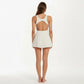 Pleated Tennis Dress with Built In Bra Pads Breathable Athletic Skort Dress