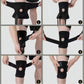 1 Pc Sports Knee Support Brace with Side Stabilizer Springs and Gel Patella Ring Compression Wrap