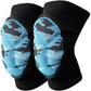 2 Pc Volleyball Knee Pads with Thick Shock Absorbing Cushion and Stretch Compression Sleeve Fit