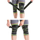 Running Knee Compression Sleeves 2 Pc with Adjustable Strap Support and Breathable Athletic Fit