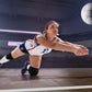 Volleyball Knee Pads 2 Pc Elastic Sleeve with Shock Absorbing Cushion for Court Protection
