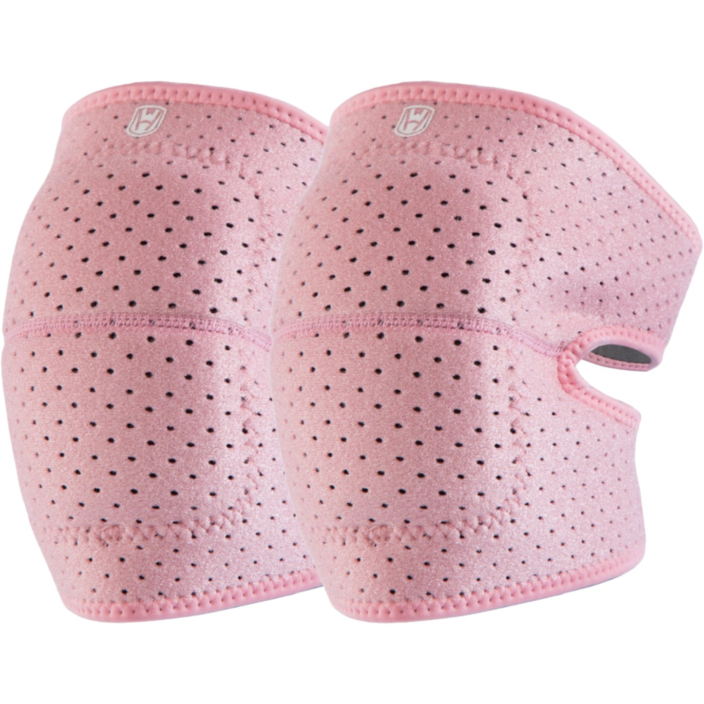 Workout Knee Support Wrap 2 Pc with Adjustable Strap and Breathable Compression Fit