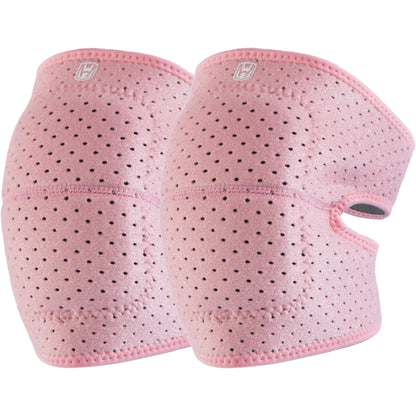Workout Knee Support Wrap 2 Pc with Adjustable Strap and Breathable Compression Fit