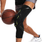Basketball Knee Pad Leg Sleeve 1 Pc with Hard Shell Impact Guard and Compression Support