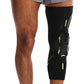 Basketball Knee Pad Leg Sleeve 1 Pc with Hard Shell Impact Guard and Compression Support