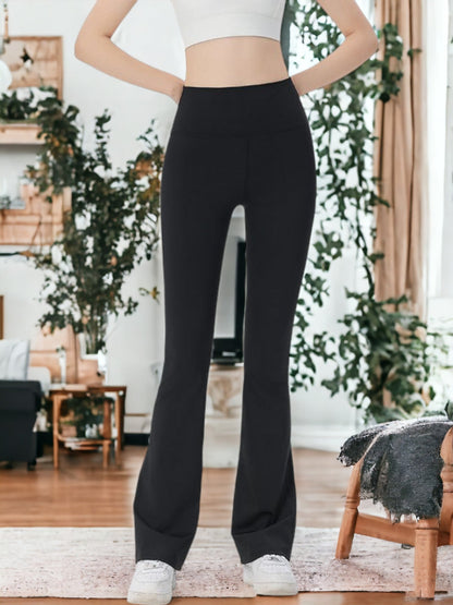 Micro-Flared Training Pocketed Fitness Pants