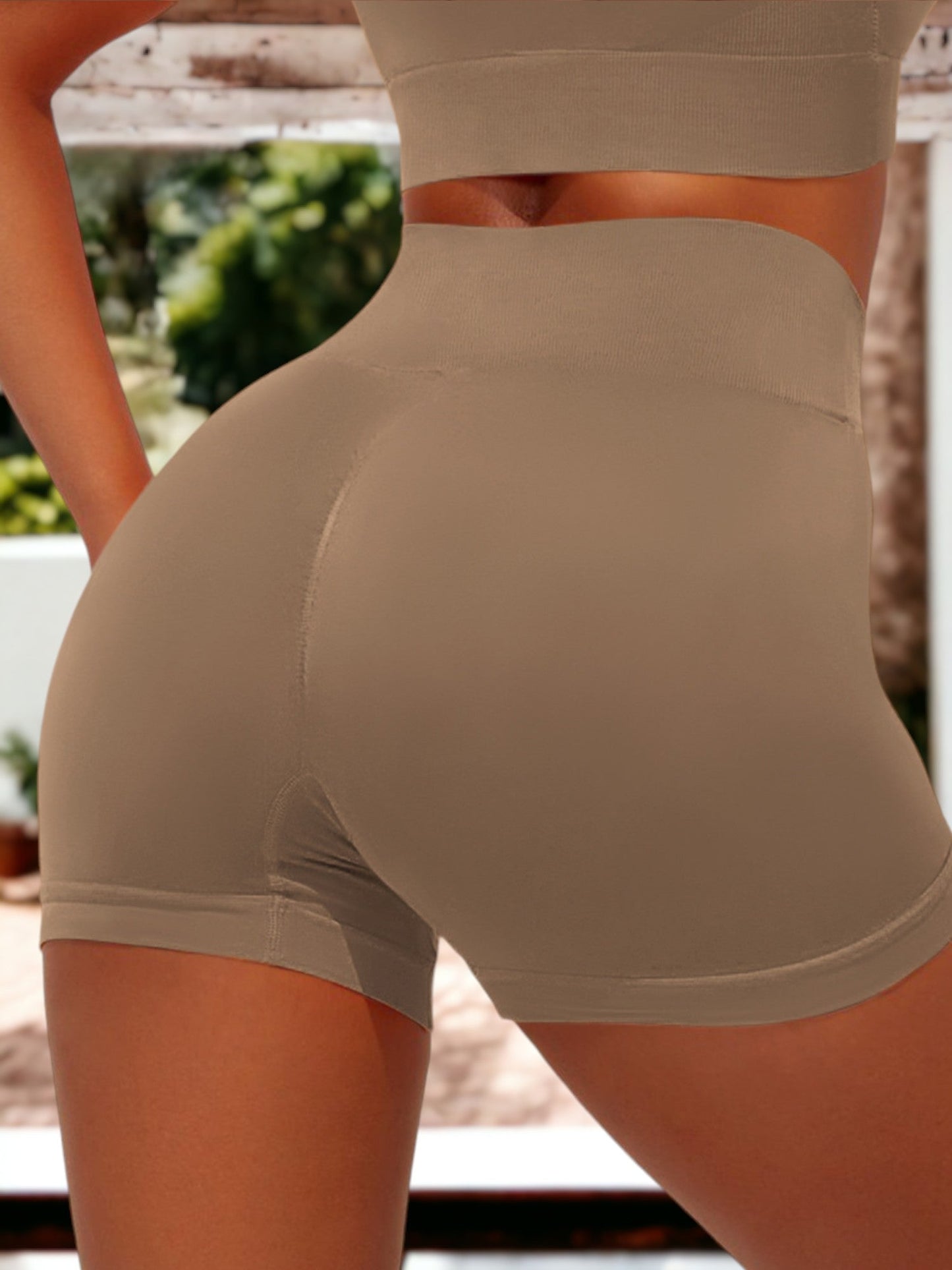 Women's High-Waist Lifting Tight Shorts