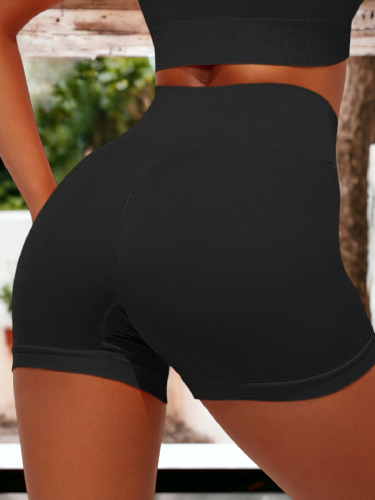 Women's High-Waist Lifting Tight Shorts