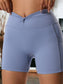 High-Waisted Hip-Raising Yoga Shorts