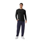 Men's Long Sleeve Performance Shirt with Raglan Sleeves and Lightweight Stretch Fabric