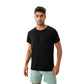 Men's Lightweight Performance T-Shirt with Moisture-Wicking Fabric and Raglan Sleeves