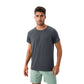 Men's Lightweight Performance T-Shirt with Moisture-Wicking Fabric and Raglan Sleeves