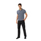 Men's Athletic Fit Polo Shirt with Contrast Collar and Moisture-Wicking Stretch Fabric