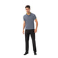 Men's Athletic Fit Polo Shirt with Contrast Collar and Moisture-Wicking Stretch Fabric