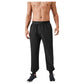 Men's Tapered Lounge Pants with Stretch Waistband and Elastic Cuffs for Everyday Comfort
