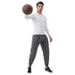 Men's Tapered Lounge Pants with Stretch Waistband and Elastic Cuffs for Everyday Comfort
