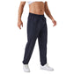 Men's Relaxed Fit Drawstring Pants with Patch Pockets and Elastic Waistband for Casual Wear