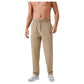 Men's Relaxed Fit Drawstring Pants with Patch Pockets and Elastic Waistband for Casual Wear