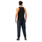 Men's Athletic Drawstring Pants with Zipper Pockets and Elastic Waistband for Active and Casual Wear