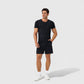 Men's Camo Print Short Sleeve Performance Tee with Quick-Dry Lightweight Stretch Fabric