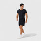 Men's Camo Print Short Sleeve Performance Tee with Quick-Dry Lightweight Stretch Fabric