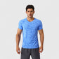Men's Camo Print Short Sleeve Performance Tee with Quick-Dry Lightweight Stretch Fabric