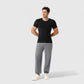 Men's Fitted Short Sleeve Performance T-Shirt with Stretch Fabric and Moisture-Wicking Comfort