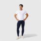 Men's Fitted Short Sleeve Performance T-Shirt with Stretch Fabric and Moisture-Wicking Comfort