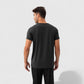 Men's Short Sleeve Performance T-Shirt with Breathable Mesh Fabric and Relaxed Athletic Fit
