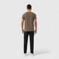 Men's Short Sleeve Performance T-Shirt with Breathable Mesh Fabric and Relaxed Athletic Fit