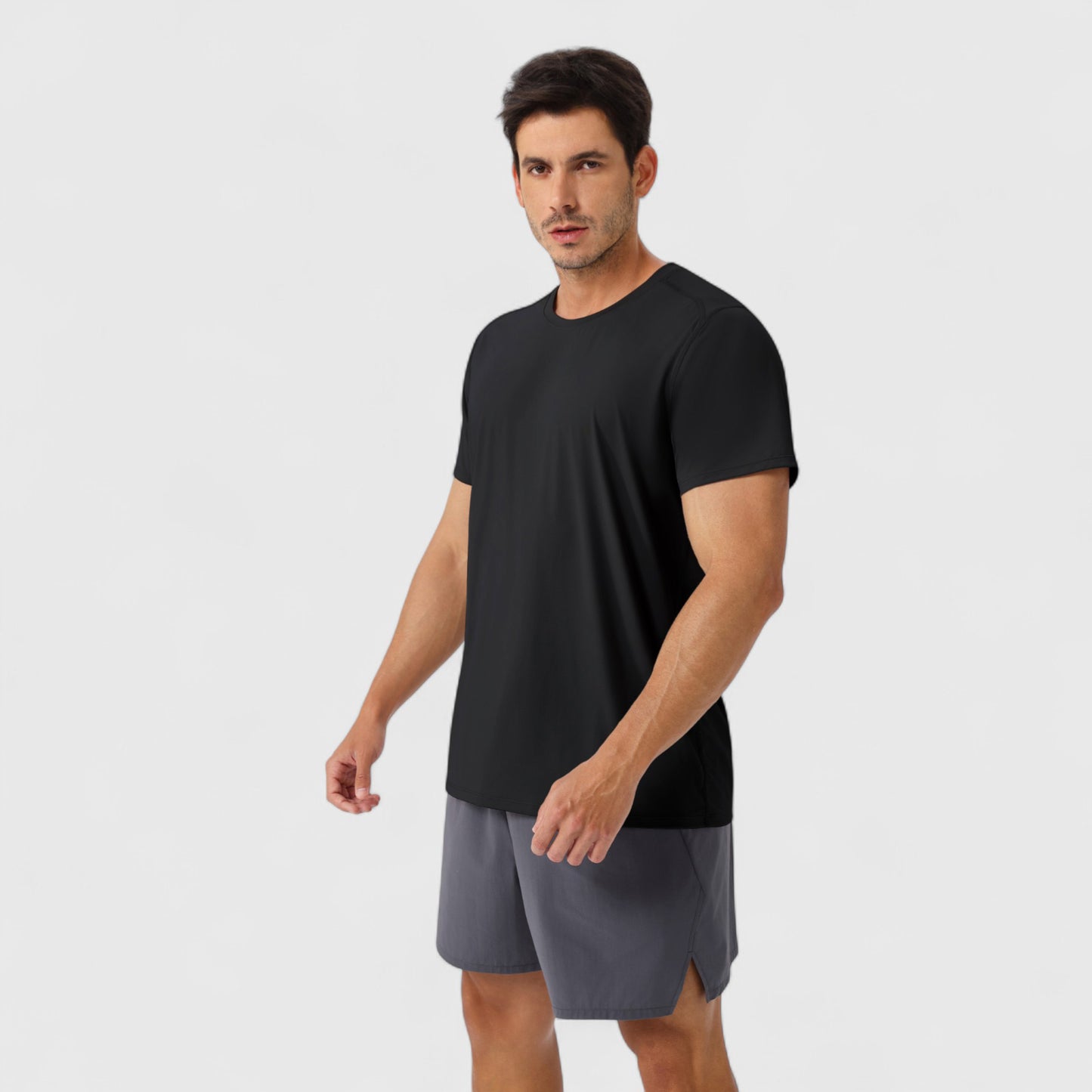 Men's Moisture-Wicking Short Sleeve T-Shirt with Soft Lightweight Fabric and Athletic Fit