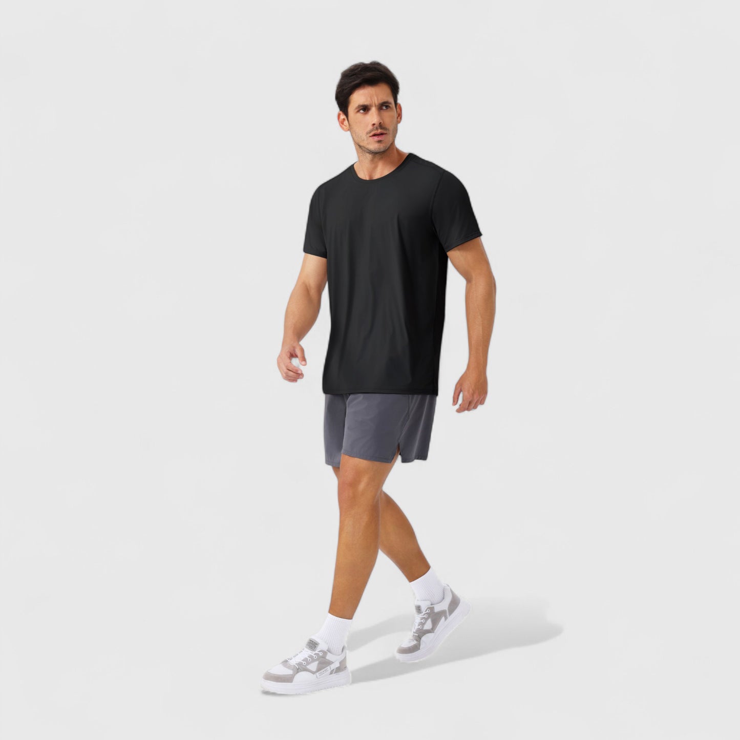Men's Moisture-Wicking Short Sleeve T-Shirt with Soft Lightweight Fabric and Athletic Fit