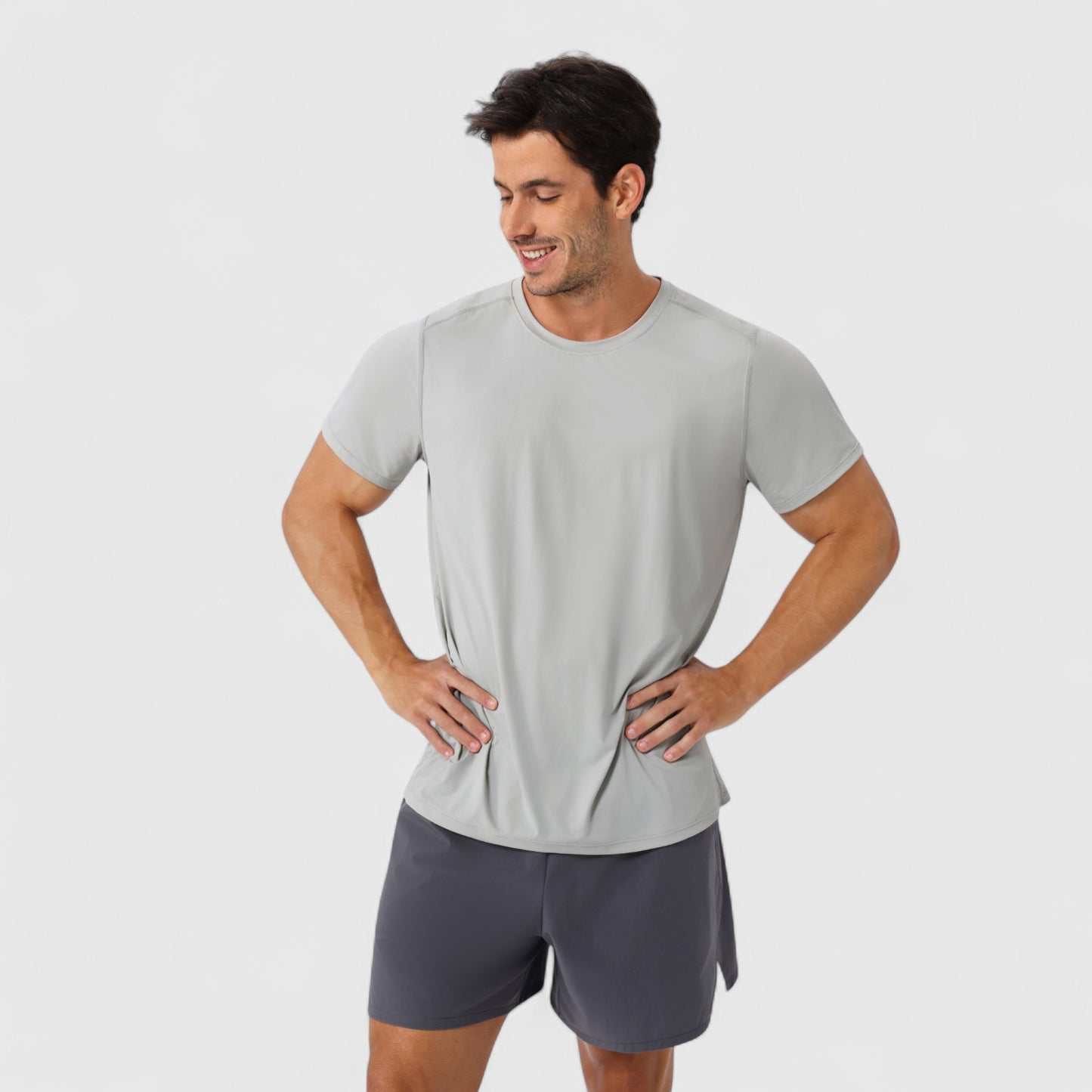 Men's Moisture-Wicking Short Sleeve T-Shirt with Soft Lightweight Fabric and Athletic Fit