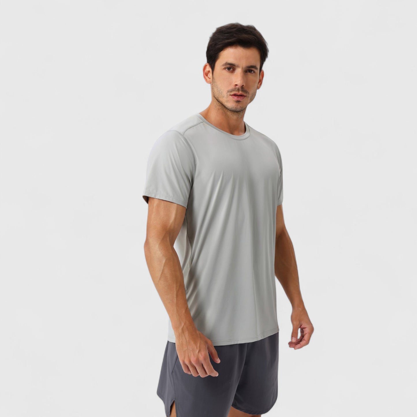 Men's Moisture-Wicking Short Sleeve T-Shirt with Soft Lightweight Fabric and Athletic Fit