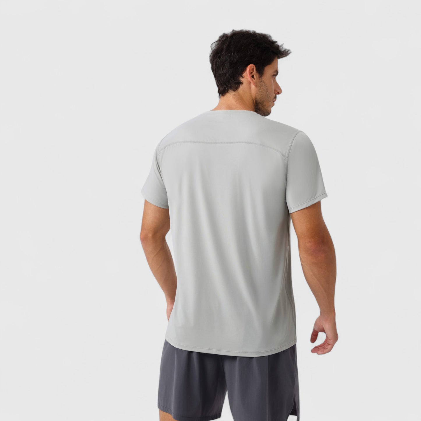 Men's Moisture-Wicking Short Sleeve T-Shirt with Soft Lightweight Fabric and Athletic Fit